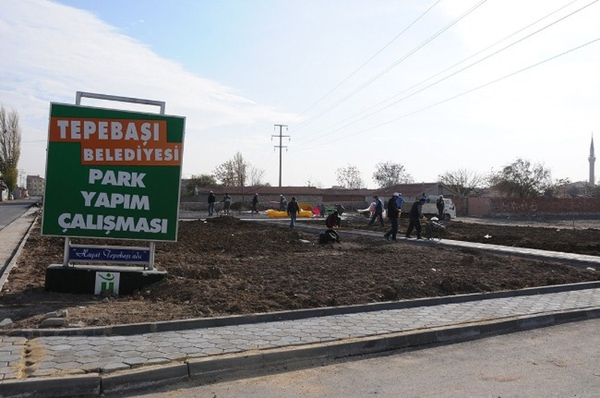 Tepebaşı Yeni Parklarına Kavuşuyor