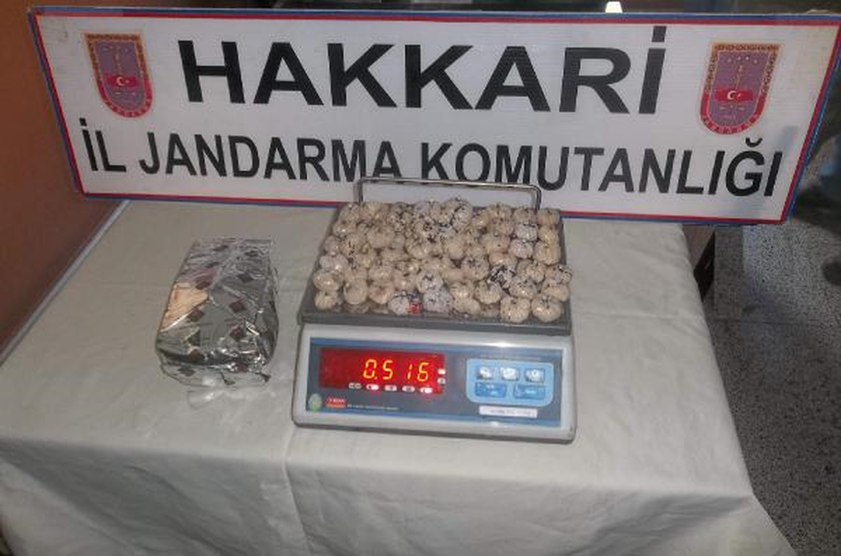 Yüksekova\'da Eroin ile Yakalanan Afgan Tutuklandı
