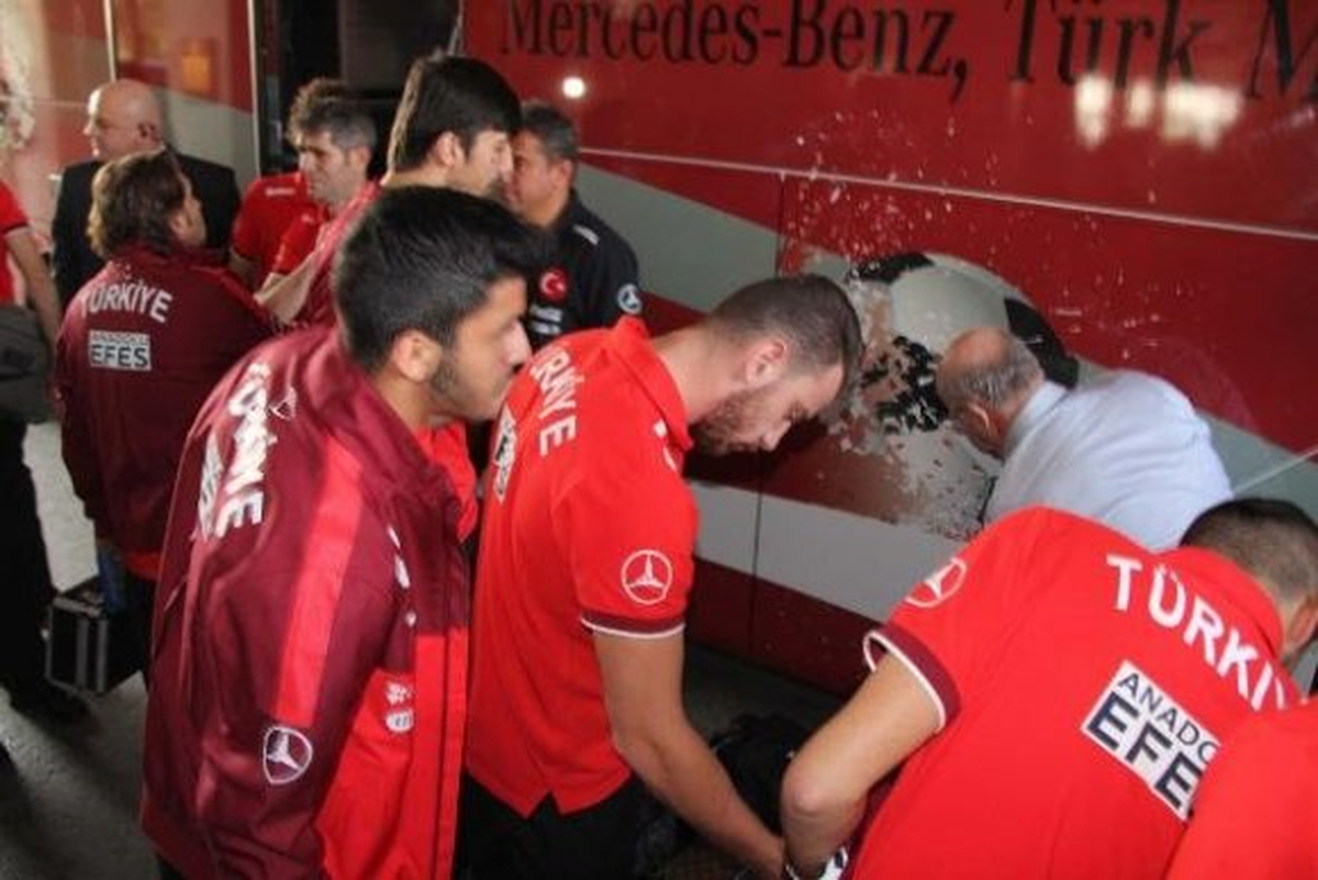 A Milli Futbol Takımı Mersin\'de