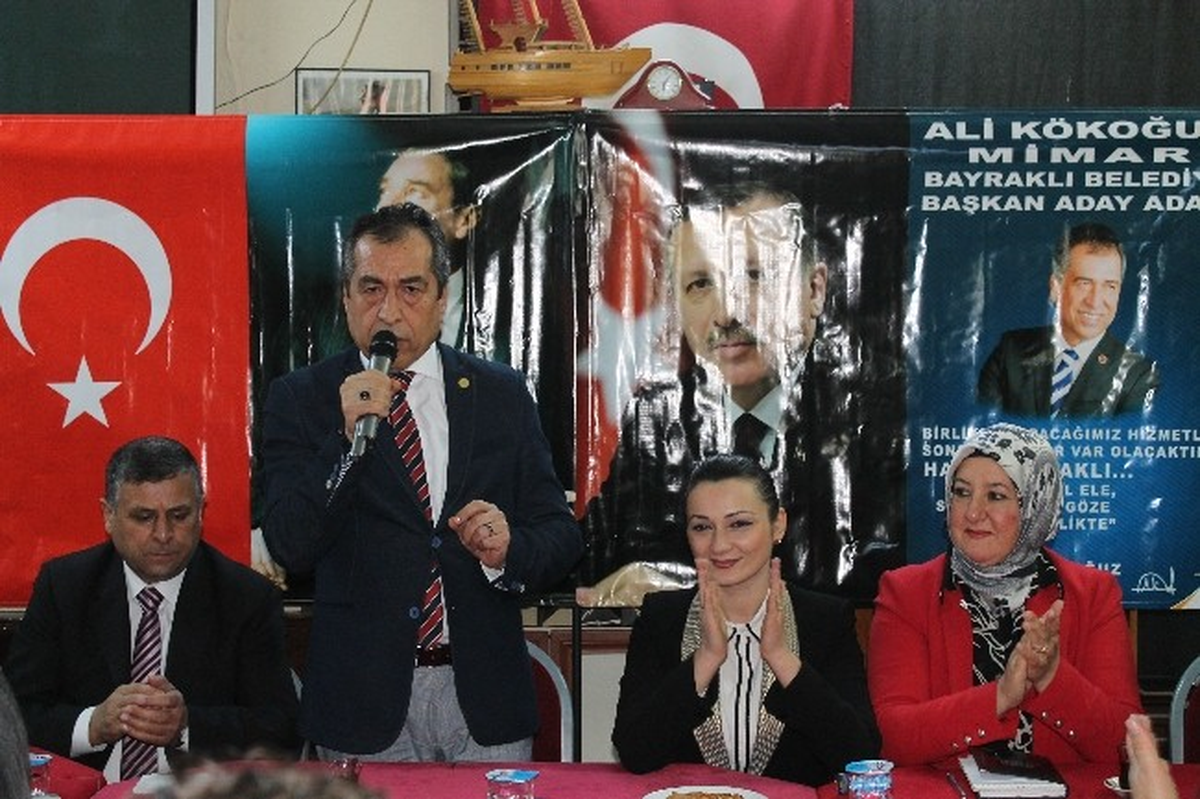 Ak Partili Kökoğuz: "Bayraklı\'yı Ak Belediyecilik ile Buluşturacağız"