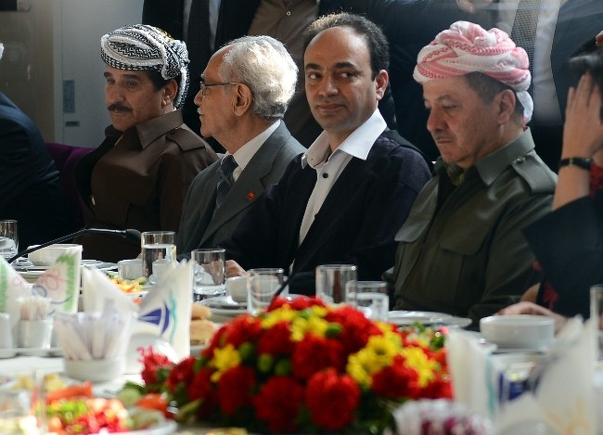 Barzani Öğle Yemeğinde Milletvekilleriyle Görüştü