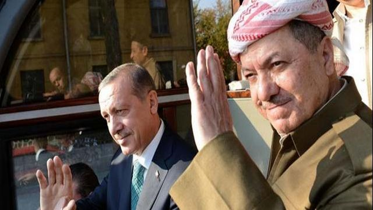 Barzani Türkiye\'den Ayrıldı