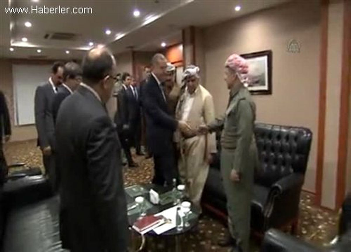 Başbakan Erdoğan Barzani görüşmesi Başbakanlık kamerası