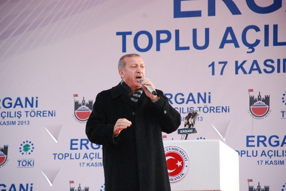 Başbakan Erdoğan Ergani\'de