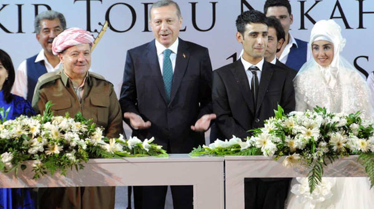 Başbakan Erdoğan ve Ikby Başkanı Barzani\'den 400 Çifte Jest