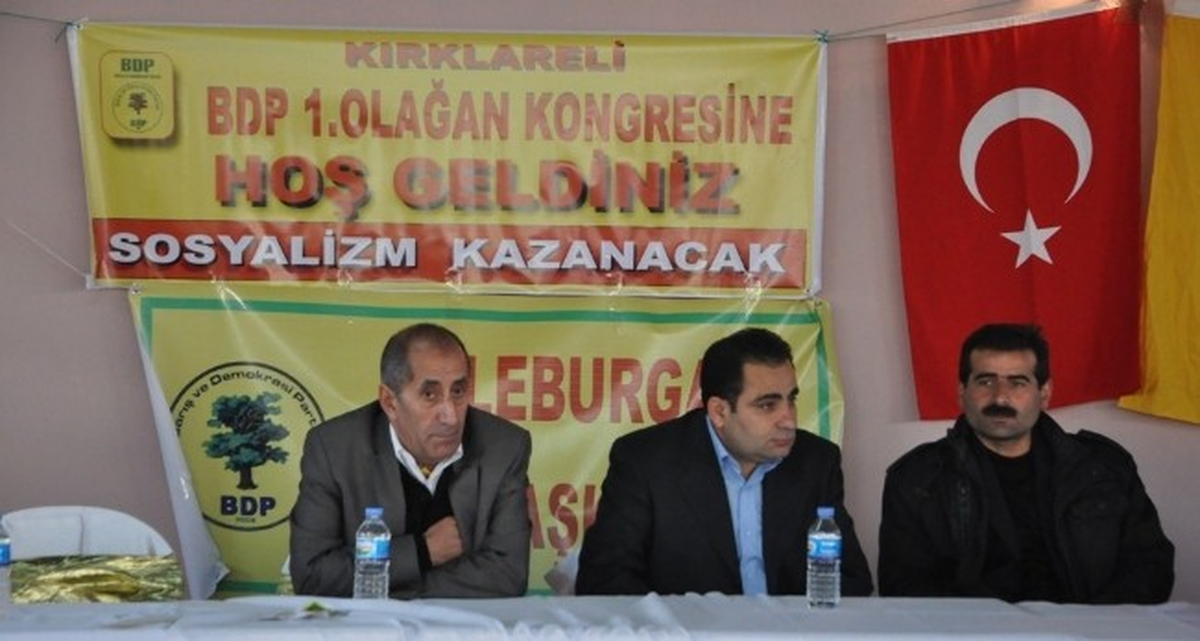 BDP Kırklareli İl Başkanlığı 1. Olağan Kongresi Yapıldı