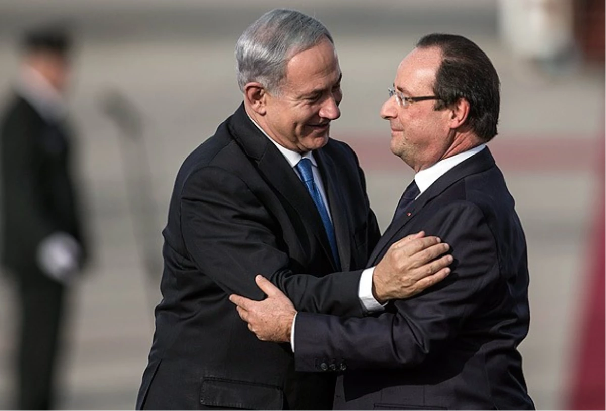 Fransa Cumhurbaşkanı Hollande İsrail\'de
