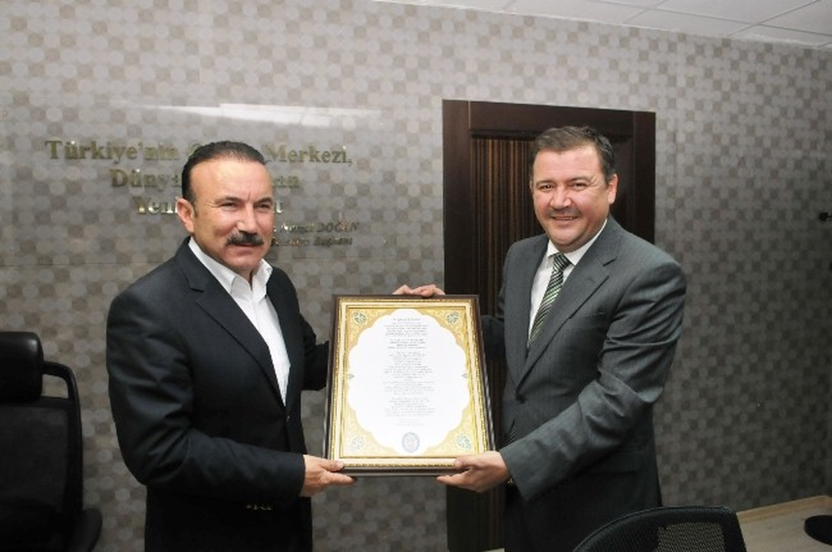 Kihmed\'den Başkan Doğan\'a Ziyaret