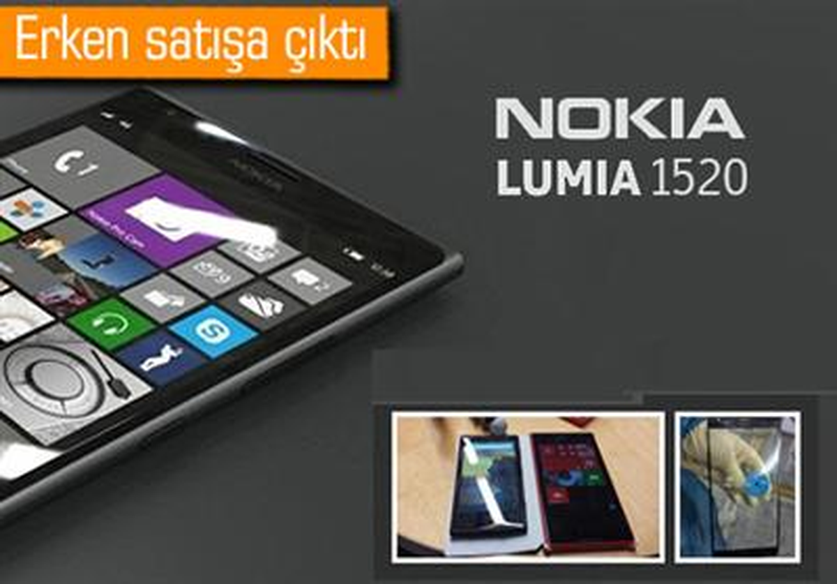 Lumia 1520\'yi Günlerce Önceden Sattılar