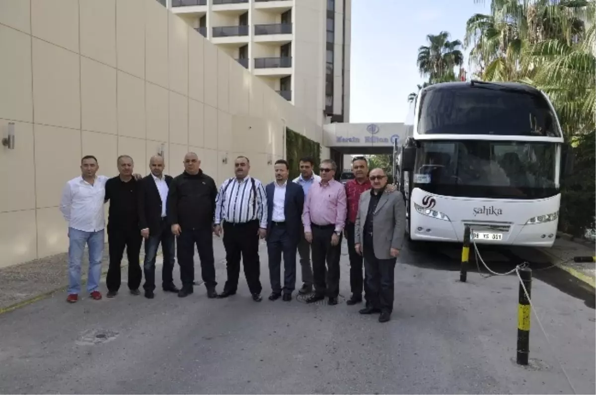 MHP İl Başkanı Mete Eke Mersin\'de Gazeteciler ile Bir Araya Geldi