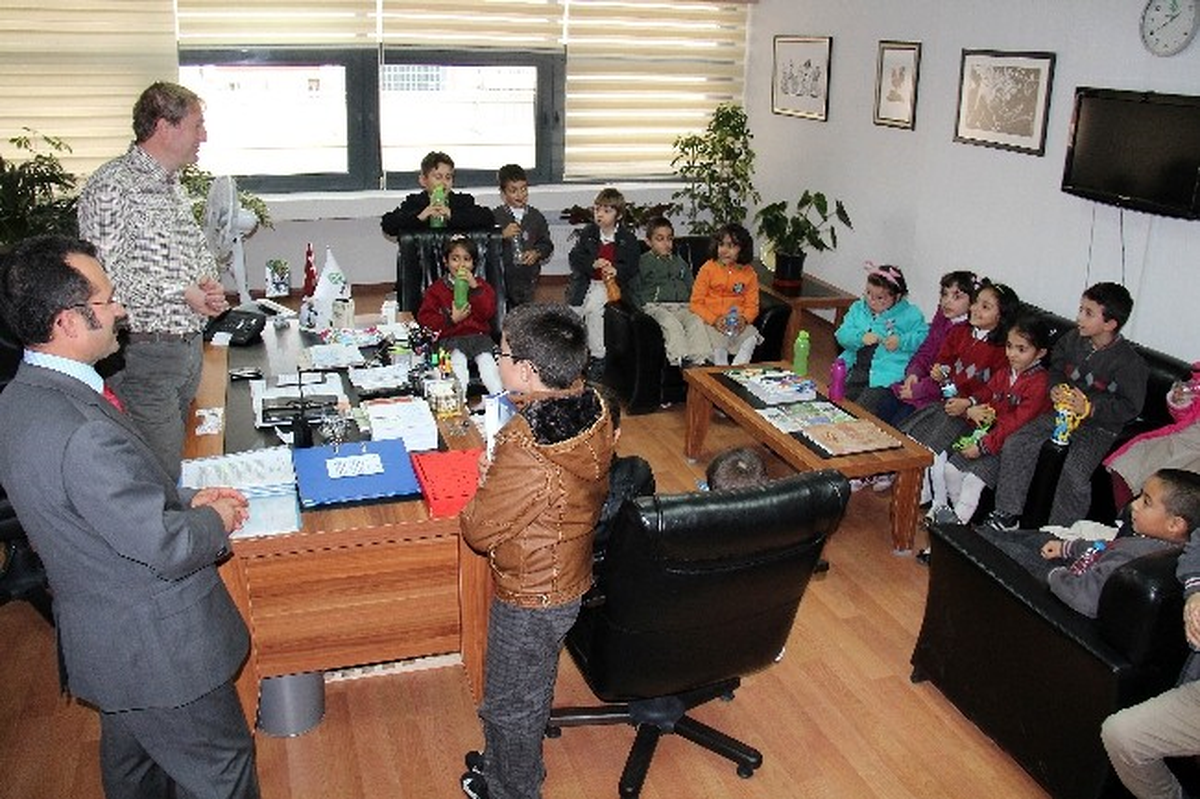Minik Öğrencilerden Belediyeye Teşekkür