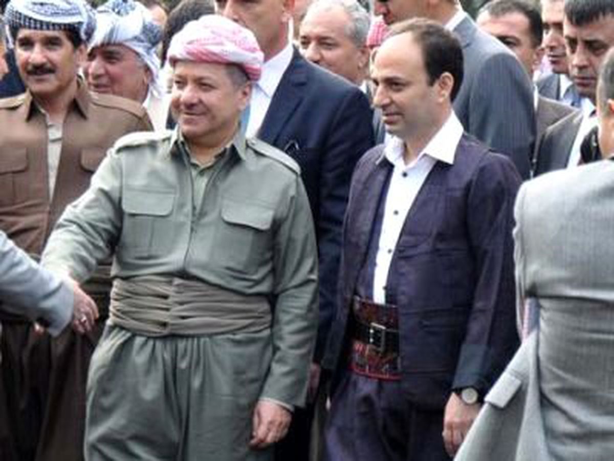 Barzani, Baydemir\'i Makamında Ziyaret Etti