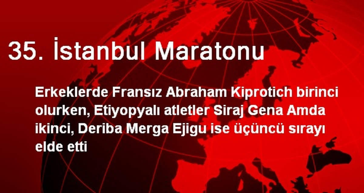 35. İstanbul Maratonu