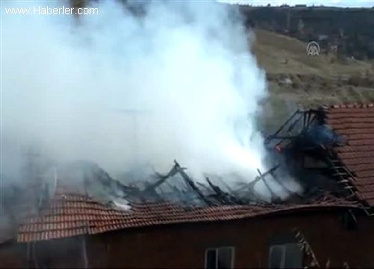 Safranbolu\'da ev yangını