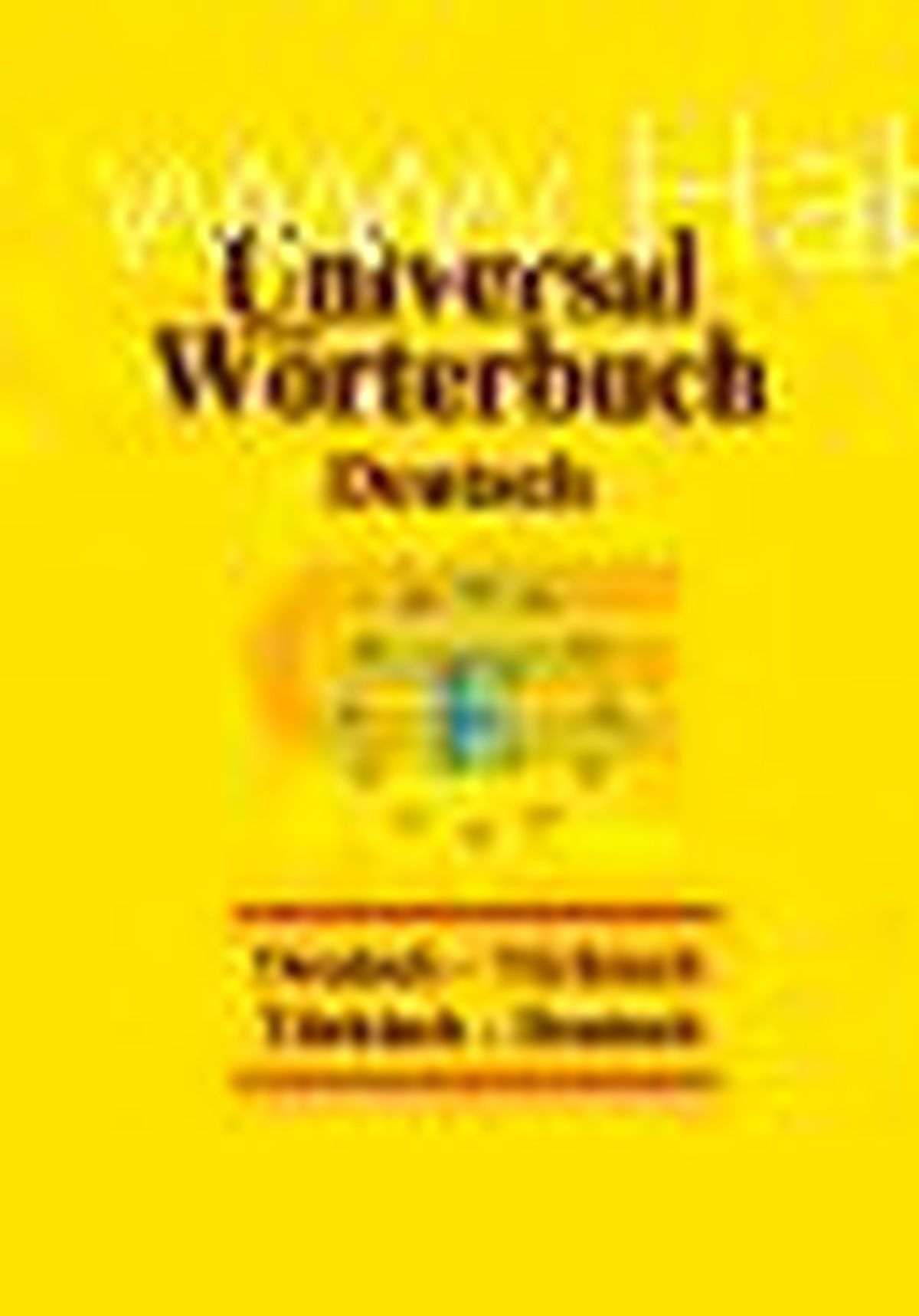 Universal Sözlük Almanca Türkçe - Türkçe Almanca Kitabı