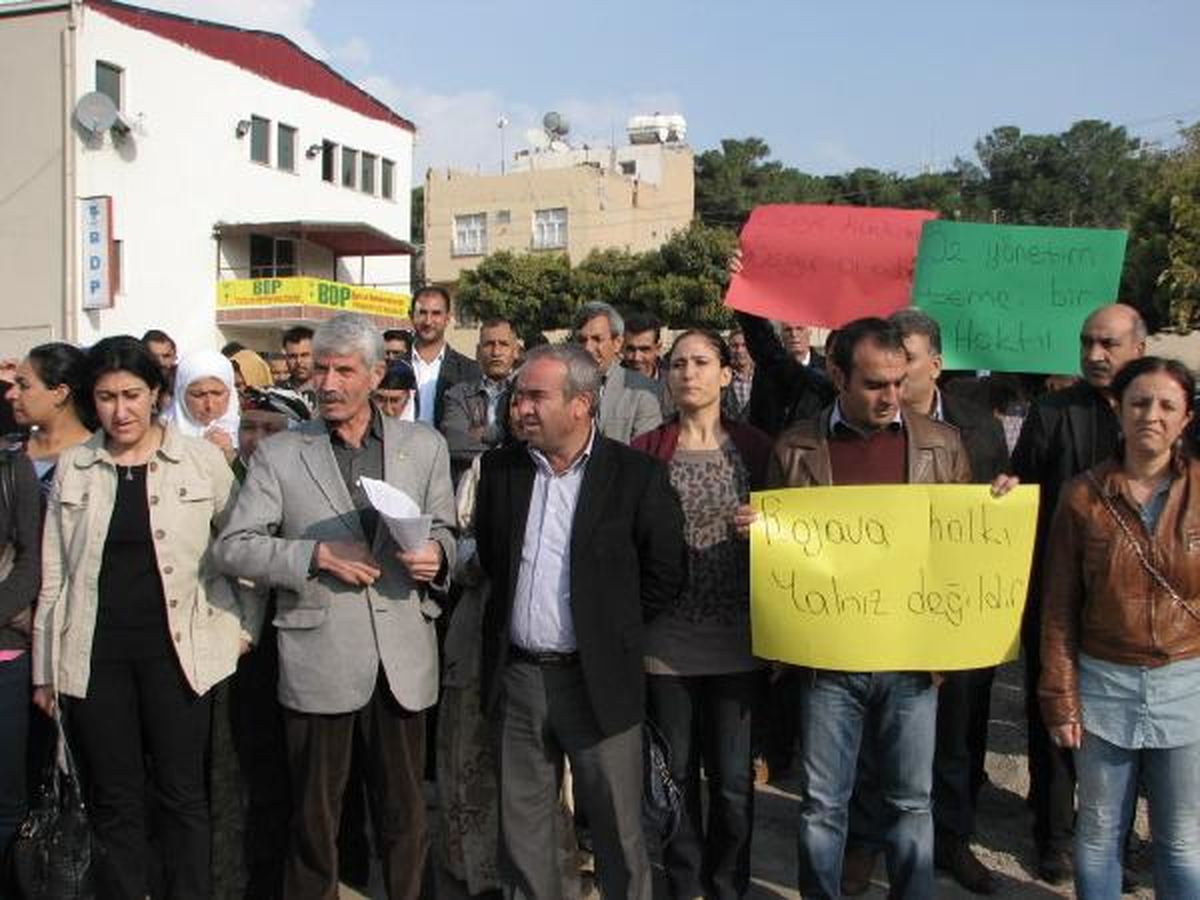 Viranşehir\'de BDP\'den Protesto Eylemi