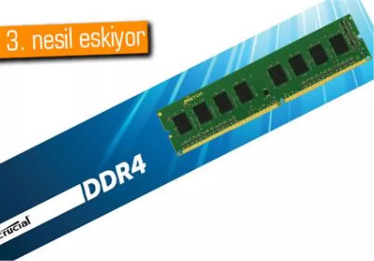 Ddr4 Ram\'ler Geliyor