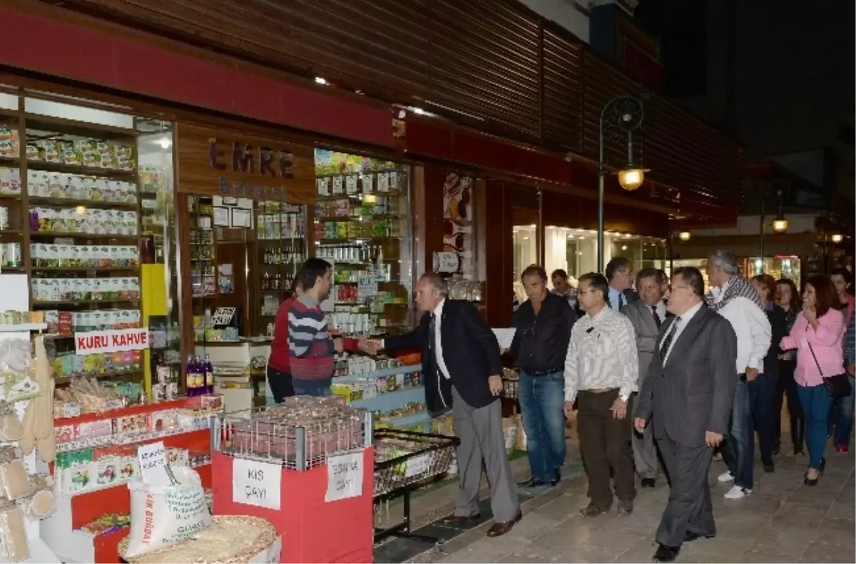 Evcilmen, Sinan Mahallesi Esnafı ile Bir Araya Geldi