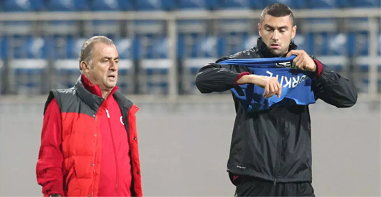 Fatih Terim, Burak Yılmaz ile Yakından İlgilendi