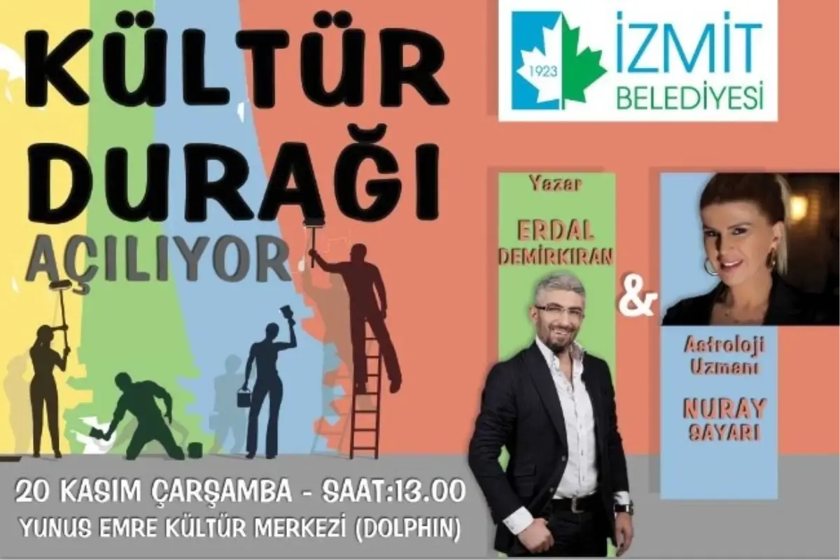 Kültür Durağını Bakan Nabi Avcı Açacak