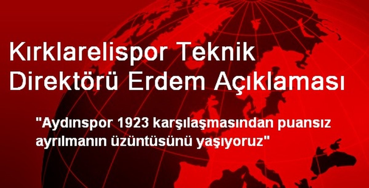 "Puansız Ayrılmanın Üzüntüsünü Yaşıyoruz"