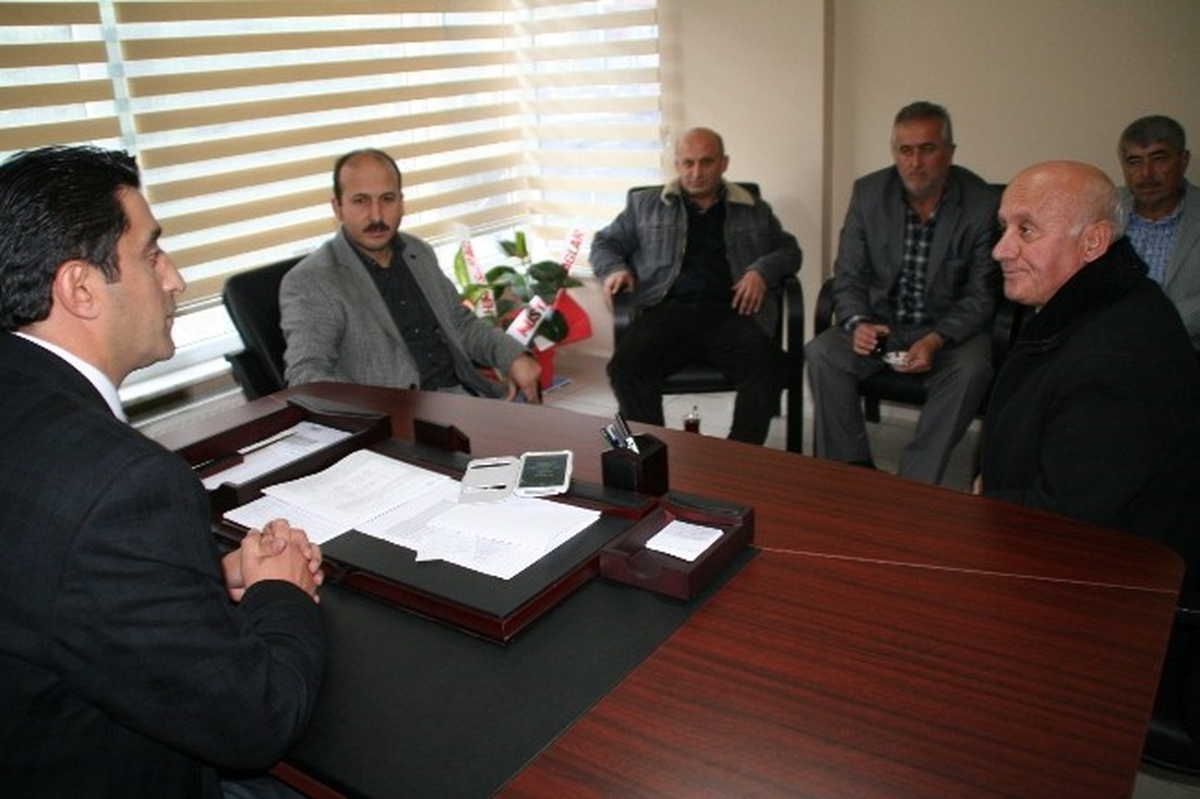 Zonguldak Sığır Yetiştiricileri Yönetiminden Başkan Kelebek\'e Ziyaret