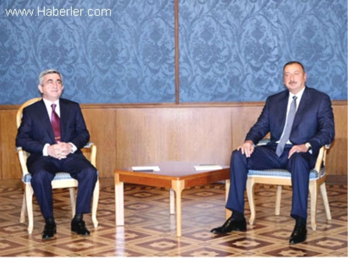 Aliyev ile Sarkisyan Viyana\'da Agit Merkezinde Görüştü