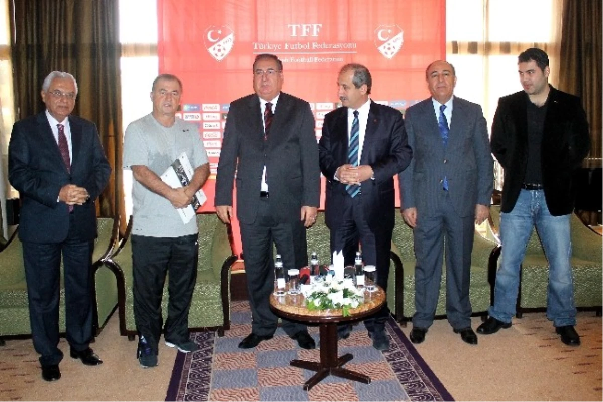 Başkan Özcan\'dan Fatih Terim\'e Ziyaret