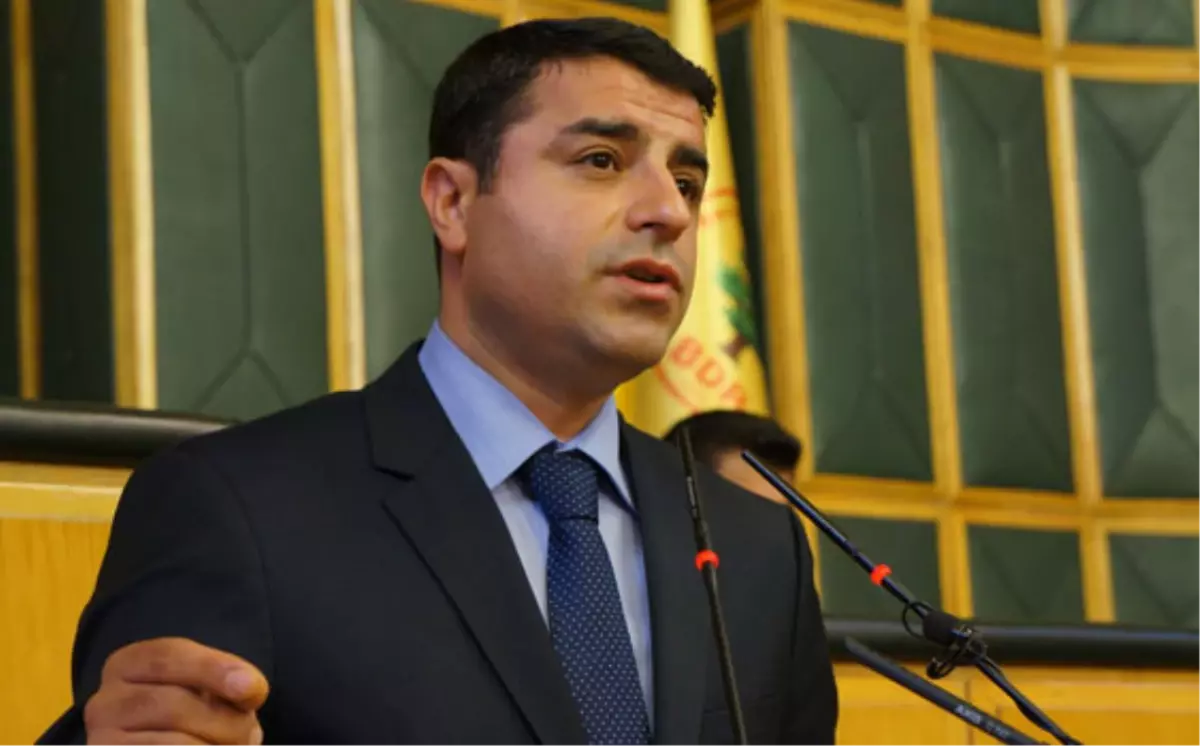 Bdp Lideri Demirtaş: Lafla Cezaevleri Boşalmıyor