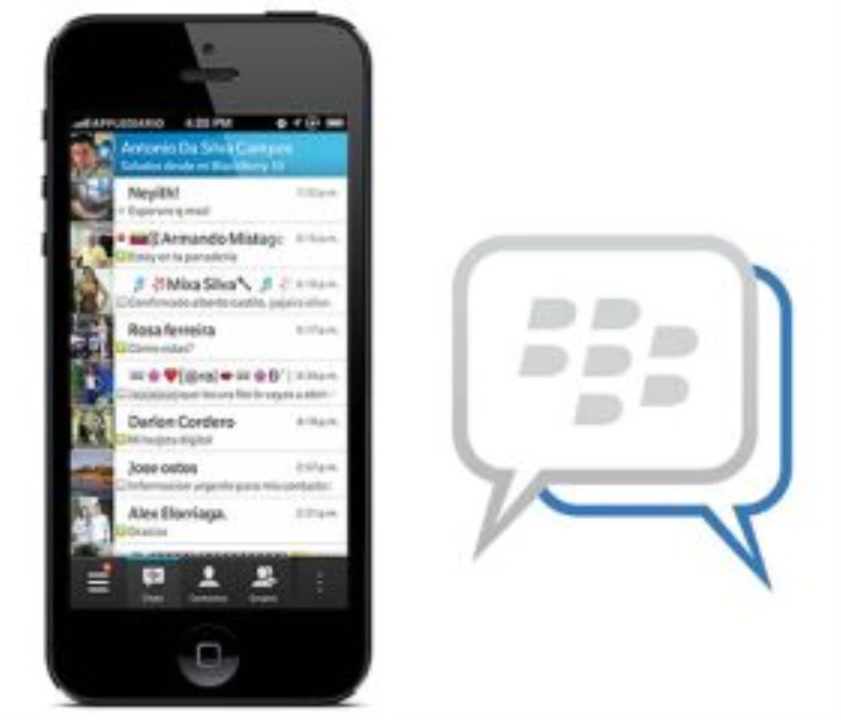 Blackberry Messenger Şimdi de İpad ve İpod\'da