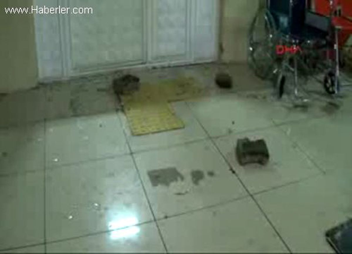 Ceylanpınar\'da Acil Servise Taşlı Saldırı