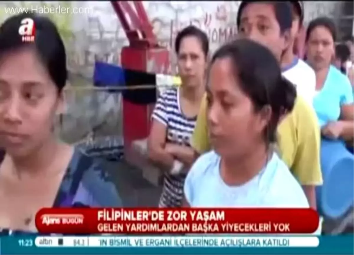 Filipinler Yardım Bekliyor