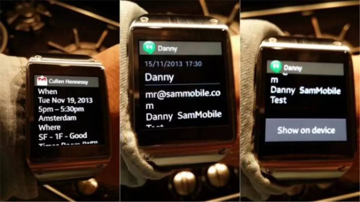 Galaxy Gear: Şimdi oldu!