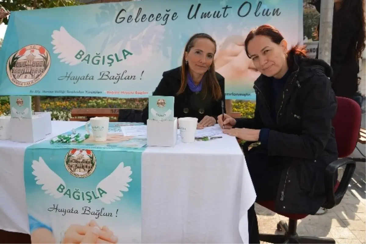 Manisa\'da "Bağışla Hayata Bağlan" Projesi