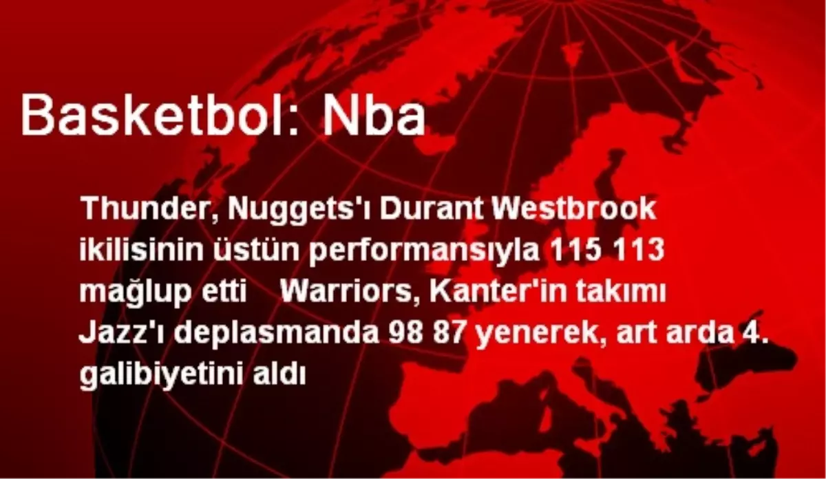 Basketbol: Nba