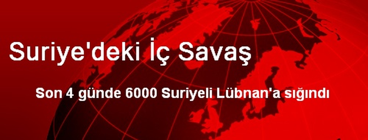 Suriye\'deki İç Savaş