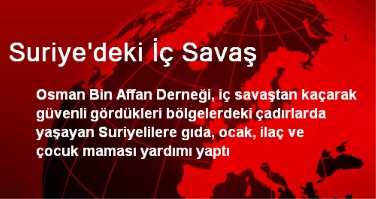 Suriye\'deki İç Savaş