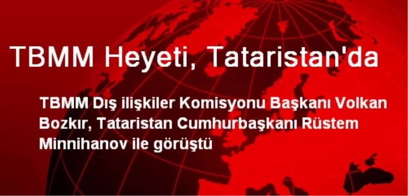 TBMM Heyeti, Tataristan\'da