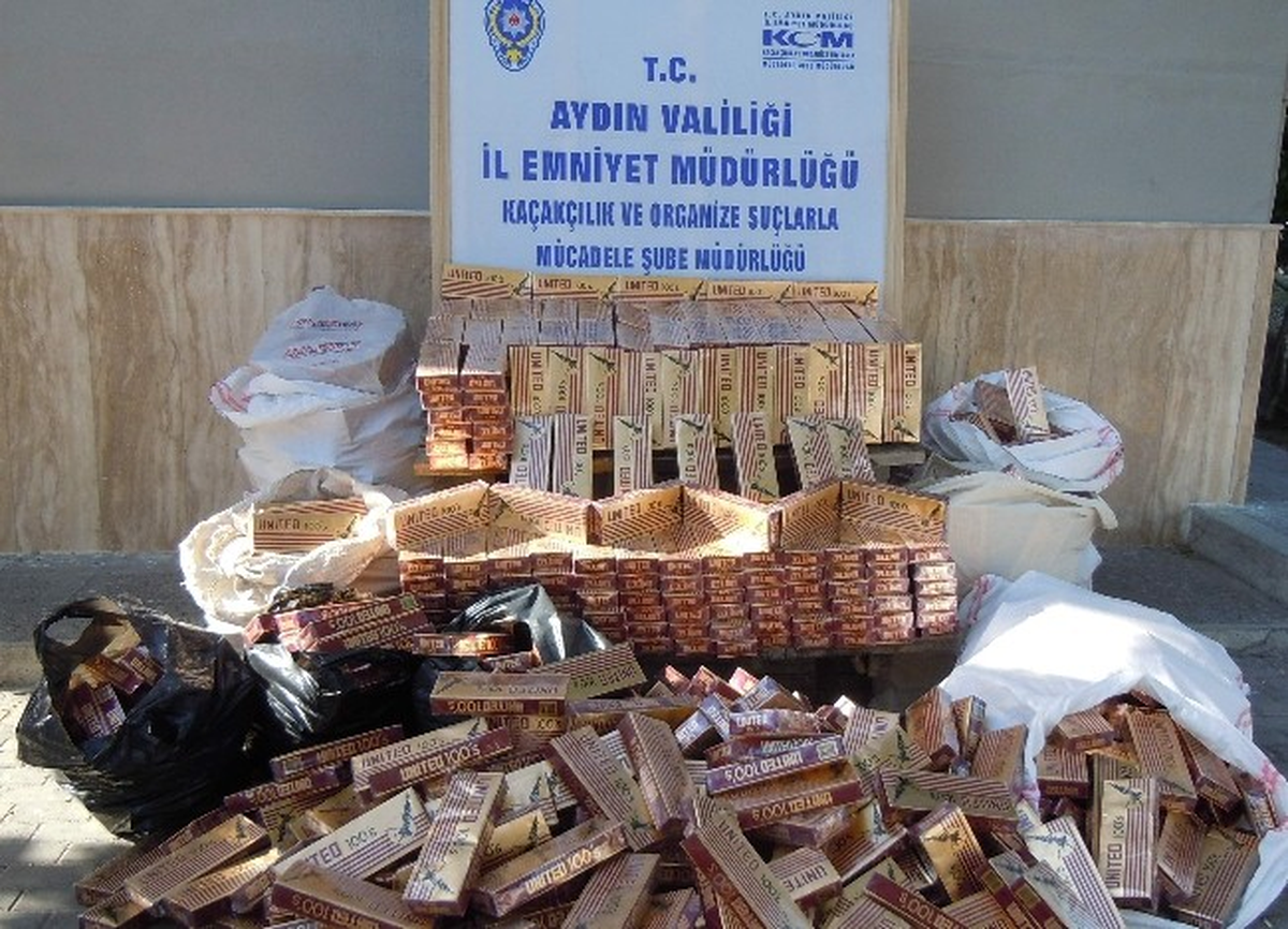 Sigara Kaçakçılığını Meslek Haline Getirmişler