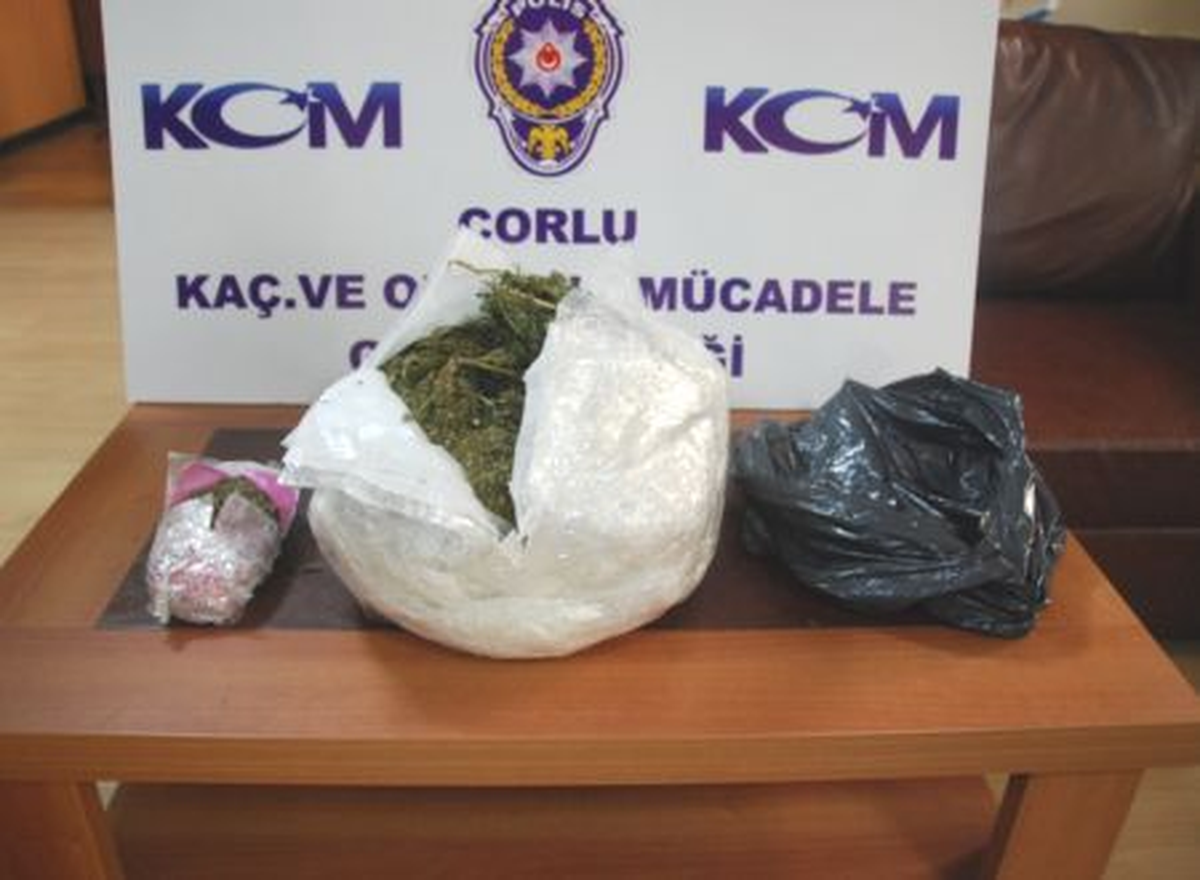 Tekirdağ\'da Uyuşturucu Operasyonu
