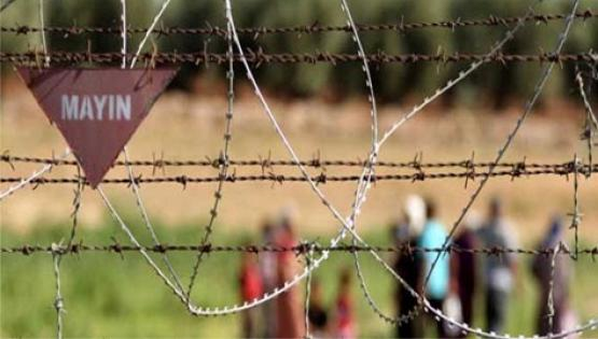 Türkiye-Suriye Sınır Bölgesinde Döşeli Mayın Sayısı 613 Bin 715 Adet