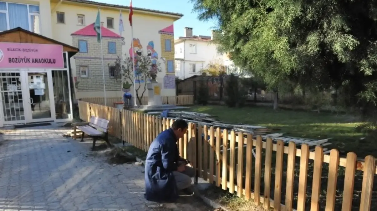 Yeni Çitler Anaokuluna Çok Yakıştı