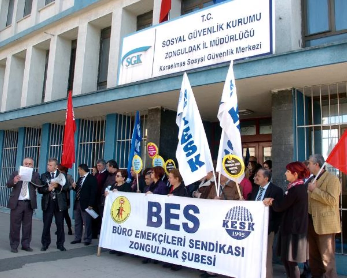 Zonguldak\'ta Bütçe Protestosu