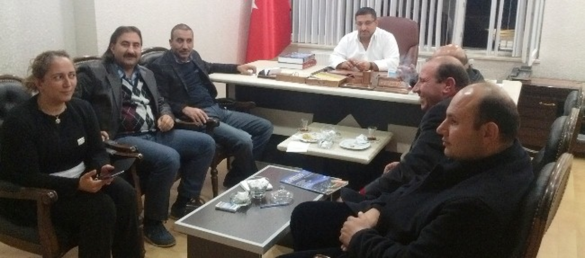 Başkan Aday Adayı Şahin\'den Tatvan Tso Başkanı Dağdağan\'a Ziyaret