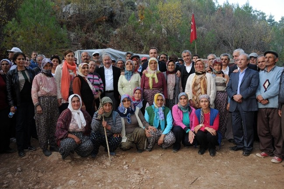 Başkan Akaydın\'dan Ahmetler Köyünün Hes Eylemine Destek