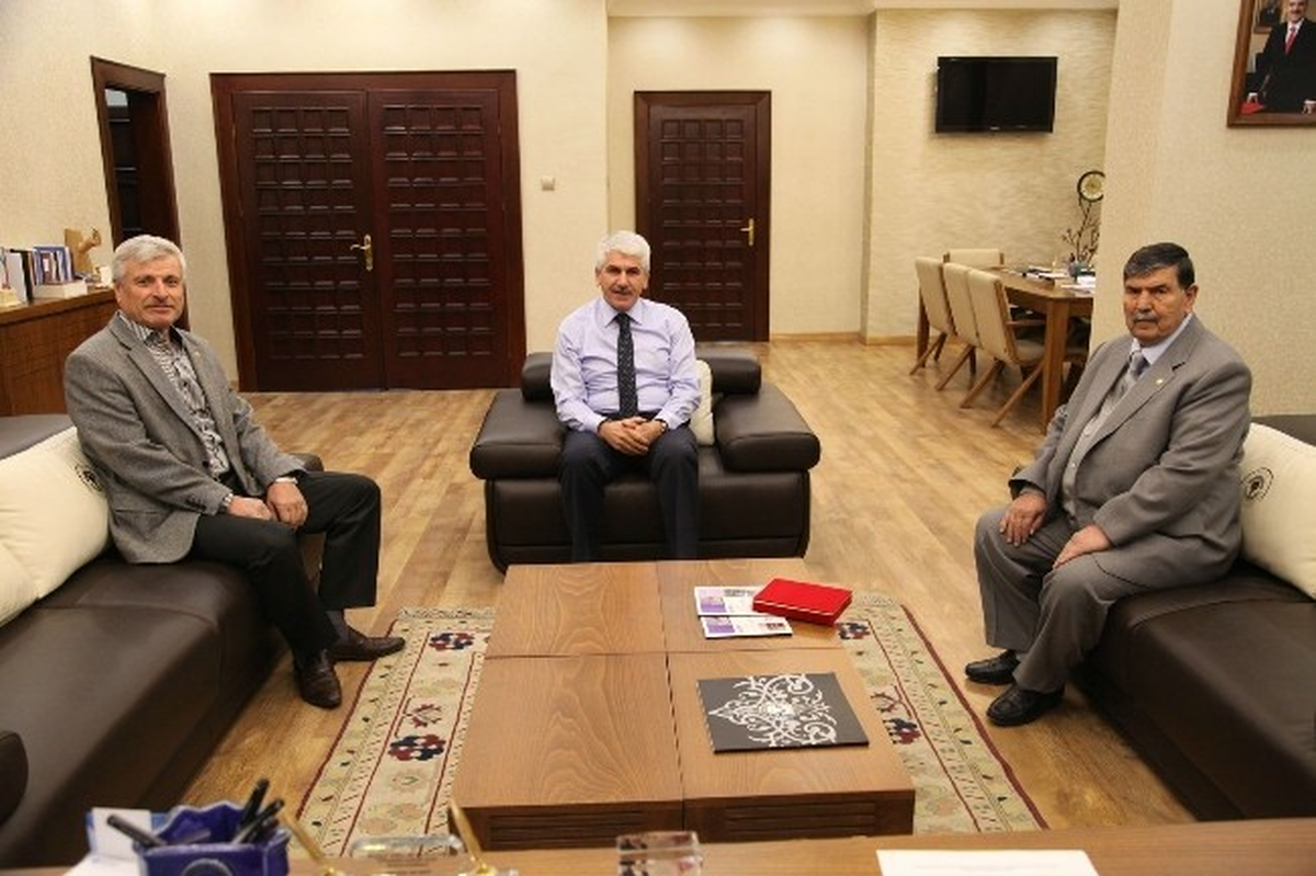 Başkan Sakallı\'ya Teşekkür Ziyareti