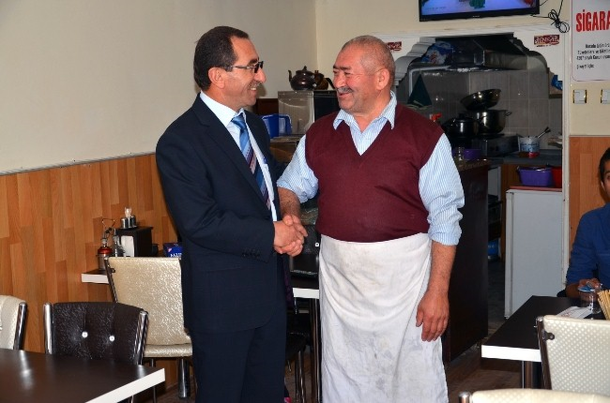 Cafer Karlı\'dan Esnaf Ziyareti