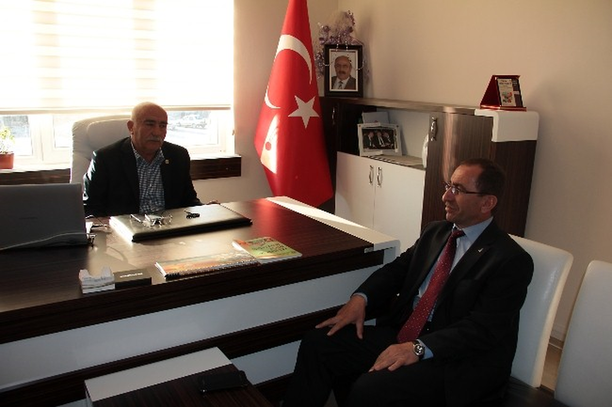 Cafer Karlı Osmancık Ziraat Odasını Ziyaret Etti