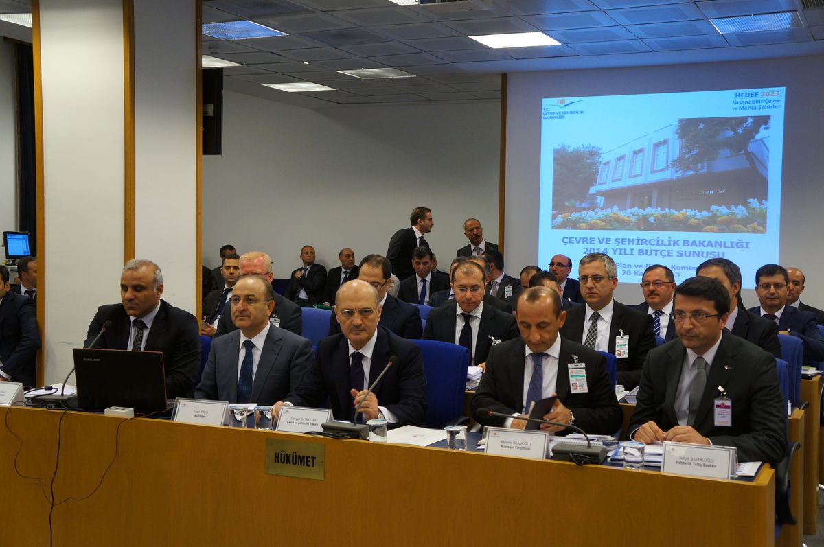 Çevre ve Şehircilik Bakanlığı Bütçesi Meclis Plan ve Bütçe Komisyonu\'nda