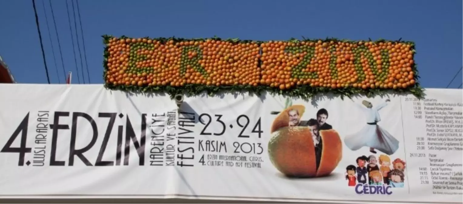Erzin'de Narenciye Festivali Hazırlıkları